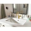 imageMoen 6221 CIA Collection Single Handle Bathroom Sink Faucet ChromeBrushed Gold