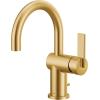 imageMoen 6221 CIA Collection Single Handle Bathroom Sink Faucet ChromeBrushed Gold