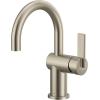 imageMoen 6221 CIA Collection Single Handle Bathroom Sink Faucet ChromeBrushed Nickel