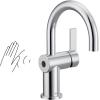 imageMoen 6221 CIA Collection Single Handle Bathroom Sink Faucet ChromeChrome