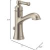 imageMoen 6803ORB Dartmoor Single Handle Bathroom Sink Faucet with Optional Deckplate Oil Rubbed BronzeBrushed Nickel