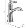 imageMoen 6803ORB Dartmoor Single Handle Bathroom Sink Faucet with Optional Deckplate Oil Rubbed BronzeChrome