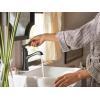 imageMoen 6803ORB Dartmoor Single Handle Bathroom Sink Faucet with Optional Deckplate Oil Rubbed BronzeMatte Black