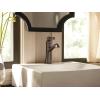 imageMoen 6803ORB Dartmoor Single Handle Bathroom Sink Faucet with Optional Deckplate Oil Rubbed BronzeOil Rubbed Bronze