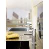 imageMoen 90 Degree Chrome OneHandle Modern Bathroom Faucet with Drain Assembly S6700Chrome