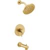 imageMoen Align Brushed Gold MCORE 4Series Thermostatic Shower Trim Valve Required UT4292EPBBGBrushed Gold