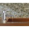 imageMoen Align Chrome OneHandle Single Hole Low Profile Modern Bathroom Faucet with Drain Assembly 6191Brushed Nickel