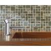 imageMoen Align Chrome OneHandle Single Hole Low Profile Modern Bathroom Faucet with Drain Assembly 6191Chrome
