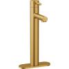 imageMoen Align Chrome OneHandle Single Hole Modern Vessel Sink Bathroom Faucet 6192Brushed Gold