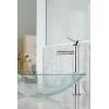 imageMoen Align Chrome OneHandle Single Hole Modern Vessel Sink Bathroom Faucet 6192Brushed Nickel