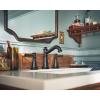 imageMoen Belfield Matte Black TwoHandle Widespread Bathroom Faucet Trim Kit Valve Required T6405BL