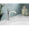 imageMoen Brantford OilRubbed Bronze OneHandle Traditional LowArc Bathroom Faucet with Optional Deckplate and Available Vessel Sink Extension Kit 6600ORBBrushed Nickel