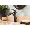 imageMoen Brantford OilRubbed Bronze OneHandle Traditional LowArc Bathroom Faucet with Optional Deckplate and Available Vessel Sink Extension Kit 6600ORBOil Rubbed Bronze