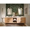 imageMoen Brantford OilRubbed Bronze TwoHandle Widespread Bathroom Sink Faucet for 3Hole Setups with Valve Included TV6620ORB