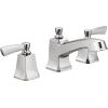 imageMoen Conway Chrome Two Handle Widespread Bathroom Sink Faucet with Valve Included 84926Chrome