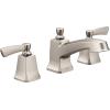 imageMoen Conway Chrome Two Handle Widespread Bathroom Sink Faucet with Valve Included 84926Spot Resist Brushed Nickel