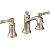 imageMoen Dartmoor Oil Rubbed Bronze TwoHandle Widespread Bathroom Faucet Traditional Bathroom Sink Faucet Valve Required T6805ORBBrushed Nickel