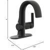 imageMoen Doux Chrome Motionsense Wave Touchless Single Handle Bathroom Sink Faucet S6910EWMatte Black