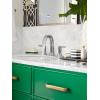 imageMoen Doux Chrome TwoHandle 8Inch Widespread Lever Handle Bathroom Faucet Trim Kit Valve Required TS6925Matte Black