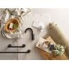 imageMoen Doux Matte Black Bathroom Towel Hand Towel Bar YB0286BLMatte Black