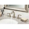 imageMoen Eva OilRubbed Bronze TwoHandle High Arc Widespread Bathroom Sink Faucet for 3Hole Setups with Valve Included TV6420ORBBrushed Nickel