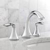 imageMoen Eva OilRubbed Bronze TwoHandle High Arc Widespread Bathroom Sink Faucet for 3Hole Setups with Valve Included TV6420ORBOil Rubbed Bronze