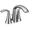 imageMoen Glyde Chrome TwoHandle High Arc Centerset Bathroom Faucet 6172Chrome