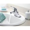 imageMoen L4601 Chateau Centerset Single Handle LowArc Bathroom Faucet Without Drain Assembly 4Inch Chrome