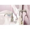 imageMoen Polished Nickel Weymouth OneHandle Single Hole Traditional Bathroom Sink Faucet with Drain Assembly S42107NLBrushed Nickel