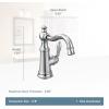 imageMoen Polished Nickel Weymouth OneHandle Single Hole Traditional Bathroom Sink Faucet with Drain Assembly S42107NLOil Rubbed Bronze