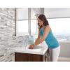 imageMoen Rizon Chrome OneHandle Modern Bathroom Faucet with Drain Assembly 6900Chrome