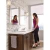 imageMoen Rizon Matte Black TwoHandle Widespread Bathroom Faucet Valve Required T6920BLChrome