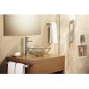 imageMoen S6711 90Degree OneHandle Vessel Sink Modern Bathroom Faucet ChromeBrushed Nickel