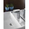 imageMoen S8000 Via OneHandle Modern Bathroom Faucet Matte Black and ChromeChrome