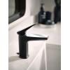 imageMoen S8000 Via OneHandle Modern Bathroom Faucet Matte Black and ChromeMatte BlackChrome