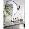 imageMoen TS42108BL Weymouth TwoHandle Lever Handle Bathroom Faucet Trim Kit Valve Required Matte BlackMatte Black