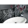 imageMoen TS43003 Arris TwoHandle Wall Mount Bathroom Faucet Trim Valve Required ChromeChrome