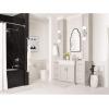 imageMoen TS44103 Colinet Traditional TwoHandle Widespread HighArc Bathroom Faucet with Cross Handles Valve Required ChromeMatte Black