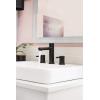 imageMoen Two Handle Widespread Contemporary Modern Matte Black Bathroom Sink Faucet with Drain Kit Perfect for Countertop and Wide Spread Bath Setup T6193BLBrushed Gold