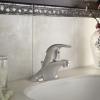 imageMoen WS84503 OneHandle Low Arc Bathroom Faucet ChromeSpot Resist Brushed Nickel