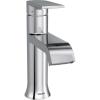 imageMoen 6702BN Genta LX One Handle Single Hole Modern Bathroom Sink Faucet with Optional Deckplate Brushed NickelChrome