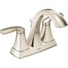imageMoen 6901NL Voss TwoHandle High Arc Centerset Bathroom Faucet Polished Nickel