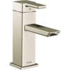 imageMoen 90 Degree Chrome OneHandle Modern Bathroom Faucet with Drain Assembly S6700Brushed Nickel