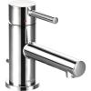 imageMoen Align Chrome OneHandle Single Hole Low Profile Modern Bathroom Faucet with Drain Assembly 6191Chrome