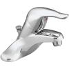 imageMoen Chateau Chrome Single Handle Centerset Lavatory Bathroom Faucet With Drain Assembly L64621