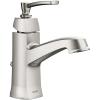 imageMoen Conway Chrome Two Handle Widespread Bathroom Sink Faucet with Valve Included 84926Spot Resist Brushed Nickel