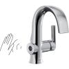 imageMoen Doux Chrome Motionsense Wave Touchless Single Handle Bathroom Sink Faucet S6910EWChrome