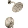 imageMoen Doux Matte Black PosiTemp Shower Only Kit Valve Required TS2202BLBrushed Nickel