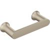 imageMoen Genta LX Brushed Nickel Modern Wall Mount Pivoting Toilet Paper Holder Modern Toilet Roll Holder for Bathroom BH3808BN