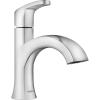 imageMoen Karis Chrome OneHandle Single Hole Bathroom Sink Faucet with Optional Deckplate 84346Chrome